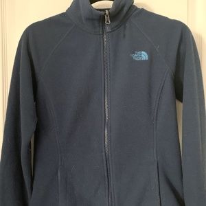 The North Face Glacier full zip fleece in navy